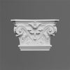 K201-Luxxus Classic Polyurethane Pilaster Capital for K200, Primed White. Width: 9-1/16