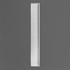 K240-Luxxus Classic Polyurethane Pilaster, Primed White. Length: 78-3/4