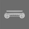 K253-Luxxus Classic Polyurethane Capital For Pilaster K250, Primed White. Width: 18-1/2 K253-Luxxus Classic Polyurethane Capital For Pilaster K250, Primed White. Width: 18-1/2