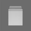 K254-Luxxus Classic Polyurethane Plinith Block For K240 and K250, Primed White. Width: 15-3/8 K254-Luxxus Classic Polyurethane Plinith Block For K240 and K250, Primed White. Width: 15-3/8