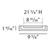 k255-Luxxus Classic Polyurethane Plinith Block For K220, Primed White. Width: 9-5/8 k255-Luxxus Classic Polyurethane Plinith Block For K220, Primed White. Width: 9-5/8