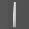 K3001-Luxxus Classic Polyurethane Fluted Half Column, Primed White. Width: 12 K3001-Luxxus Classic Polyurethane Fluted Half Column, Primed White. Width: 12