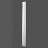 K3101-Luxxus Classic Polyurethane Plain Half Column, Primed White. Width: 12 K3101-Luxxus Classic Polyurethane Plain Half Column, Primed White. Width: 12