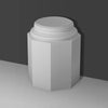 K3152-Luxxus Classic Polyurethane Whole Column Base, Primed White. Width: 17-15/16 K3152-Luxxus Classic Polyurethane Whole Column Base, Primed White. Width: 17-15/16