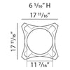 K5142-Luxxus Classic Duropolymer Scamozzi Whole Capital, Primed White. Width: 17-11/16 K5142-Luxxus Classic Duropolymer Scamozzi Whole Capital, Primed White. Width: 17-11/16