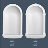 N510-Luxxus Classic Polyurethane Recessed Niche Shell, Primed White. Width: 21-5/8 N510-Luxxus Classic Polyurethane Recessed Niche Shell, Primed White. Width: 21-5/8