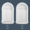 N520-Luxxus Classic Polyurethane Recessed Niche Shell, Primed White. Width: 21-5/8 N520-Luxxus Classic Polyurethane Recessed Niche Shell, Primed White. Width: 21-5/8