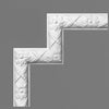 P-201A-Luxxus Decorative Polyurethane Corner Used With P2020, Primed White. Length: 7-7/8 P-201A-Luxxus Decorative Polyurethane Corner Used With P2020, Primed White. Length: 7-7/8