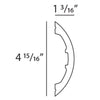 P3070-Luxxus Plain Polyurethane Panel Molding, Primed White. Length: 78-3/4 P3070-Luxxus Plain Polyurethane Panel Molding, Primed White. Length: 78-3/4