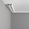 P3071-Luxxus Plain Polyurethane Multifunctional Molding, Primed White. Length: 78-3/4 P3071-Luxxus Plain Polyurethane Multifunctional Molding, Primed White. Length: 78-3/4