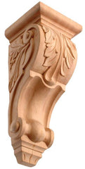 Acanthus Leaf Corbel - lion corbels, island corbels, acanthus corbel, cherry corbel, red oak corbel, mission corbel, contemporary corbels