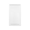 D507-Luxxus Classic Duropolymer Door Panel, Primed White. Width: 21-5/8