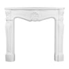 H100-Luxxus Classic Polyurethane Fireplace Surround Decoration, Primed White. Width: 51