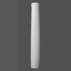 K3102-Luxxus Classic Polyurethane Plain Whole Column, Primed White. Diameter: 12