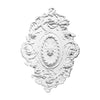 R-22-Luxxus Decorative Polyurethane Ceiling Medallion, Primed White. Diameter: 31-5/16
