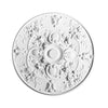 R-24-Luxxus Decorative Polyurethane Ceiling Medallion, Primed White. Diameter: 31-1/8