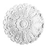 R-27-Luxxus Decorative Polyurethane Ceiling Medallion, Primed White. Diameter: 29-1/2