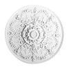 R-64-Luxxus Decorative Polyurethane Ceiling Medallion, Primed White. Diameter: 37-5/8