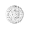 R-74-Luxxus Decorative Polyurethane Ceiling Medallion, Primed White. Diameter: 25-13/16