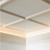 C372-Luxxus Plain Polyurethane Molding for Indirect Lighting. Length: 78-3/4