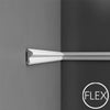 FP8020-Flexible Plain Polyurethane Panel Molding, Flexible, Primed White. Length: 78-3/4