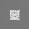 P-21-Luxxus Classic Duropolymer Flower, Primed White. Length: 2-9/16