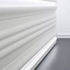 P3070-Luxxus Plain Polyurethane Panel Molding, Primed White. Length: 78-3/4