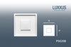 P-5020B-Luxxus Classic Polyurethane Plinith Block Weave for P5020, Primed White. Length: 3-9/16