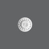 R-11-Luxxus Decorative Polyurethane Ceiling Medallion, Primed White. Diameter: 7-1/2