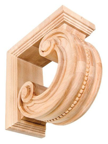 Corbel with Bracket decorated by mission style with cherry , oak, alder, maple