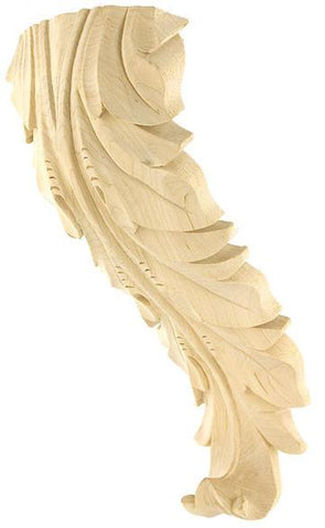Acanthus corbel can placed near the hanging shelves or wall decorations.